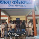 पन्ना कोतवाली पुलिस की विगत दो दिनों से लगातर कार्यवाही