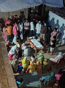 मोहर्रम के मातम से लौट रहे युवकों की बाइक नीलगाय से टकराई एक की मौत तीन घायल