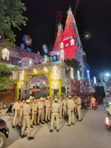 सिकन्दरा क्षेत्रान्तर्गत कैलाश मन्दिर का स्थलीय निरीक्षण
